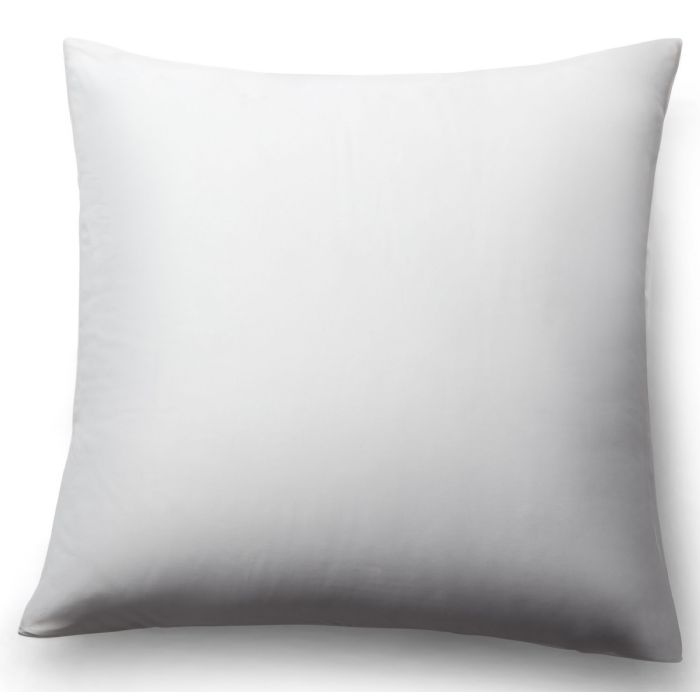 Bambus pudebetræk - 100% Naturligt bambus - 60x63 cm - Hvidt satinvævet hovedpudebetræk 