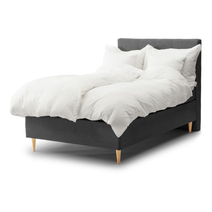 Kontinentalseng 140x200 cm - Excellent Luksus - Halvandenmandsseng med 7 zoners base - Nordstrand Home