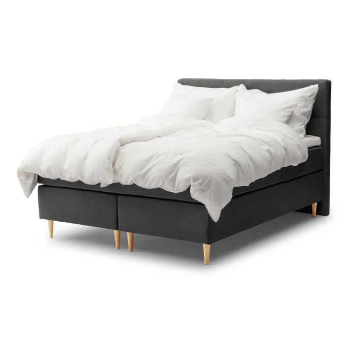 Kontinentalseng 160x200 cm - Prestige Deluxe -  Luksus 7 zoners dobbeltseng - Nordstrand Home