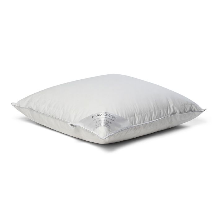 Moskusdun hovedpude - 60x63 cm - Mellem højde dunpude - 3 kammer pude - Nordstrand Home moskusdunpude